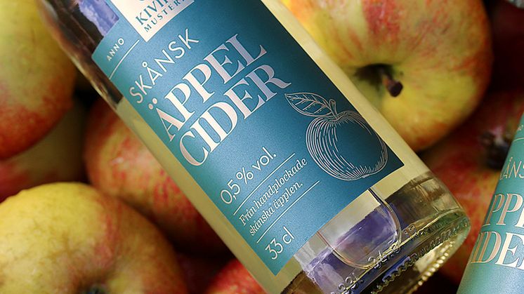 Kiviks Musteri lanserar skånsk cider 0,5 % 