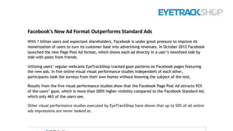 Facebook’s New Ad Format Outperforms Standard Ads