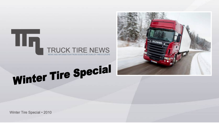 Goodyear Dunlop Truck tire news Winter tire special Edition