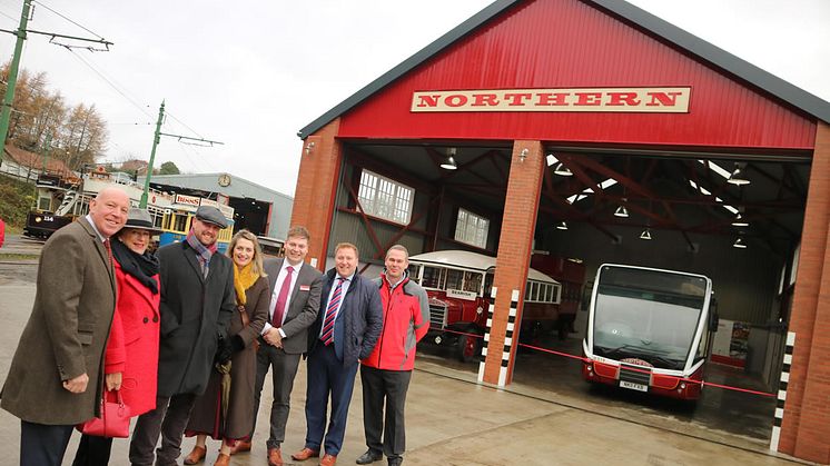 Opening of Beamish Museum’s new bus depot to preserve transport heritage