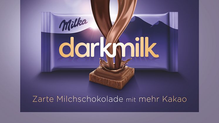 Mondelēz International erweitert Milka Dark Milk Portfolio