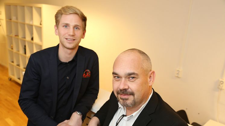 Tommy Eriksson, Ånge Kommun och Christian Söderberg, Åkroken Business Incubator