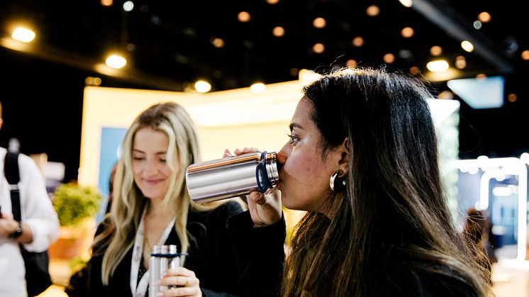 Bluewater is serving pure, great tasting healthier water in its sustainable, cool looking bottles to the tens of thousands of delegates at the COP 28 Climate Action Innovation Zone 