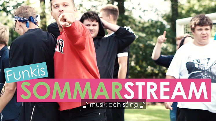 Funkis Sommarstream – digital sommarfestival för personer med funktionsvariation