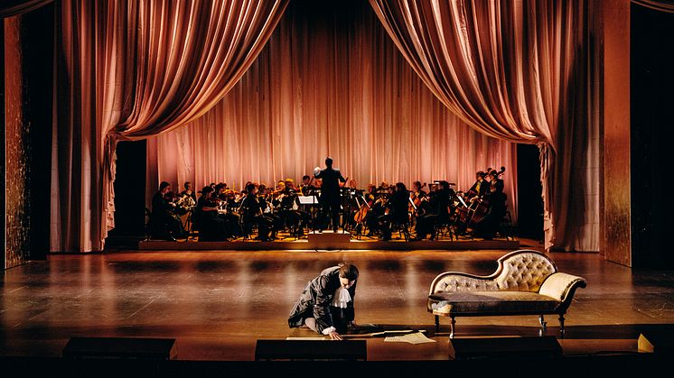 Unikt möte när HSO spelar i jubileumsföreställningen Amadeus