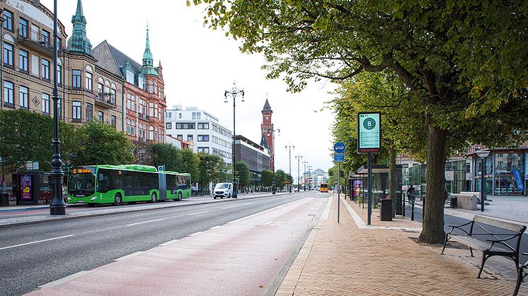 Helsingborgs stads projekt Drottninggatan och Järnvägsgatan har utsetts till årets stadsbyggnadsprojekt av föreningen Sveriges Stadsbyggare.