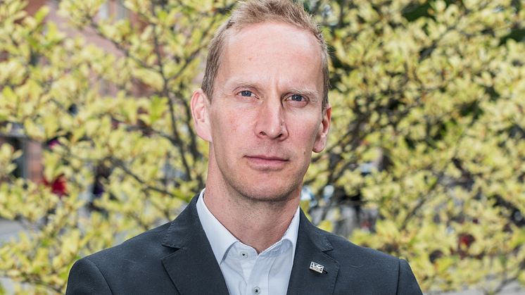 Tomas Stavbom, Stockholms Handelskammares regionchef i Uppsala.