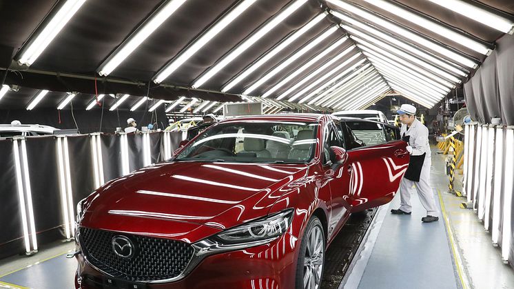 Mazda firar 50 miljoner byggda bilar
