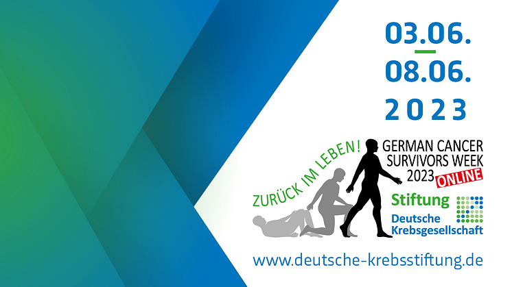 German Cancer Survivors Week vom 3.-8.Juni 2023: Fatigue bei Krebs - Wenn ständige Erschöpfung den Alltag erschwert – Online-Vortrag
