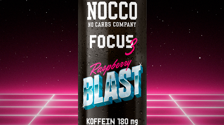NOCCO Focus 3 Raspberry Blast