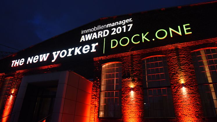 immobilienmanager Award 2017:  Der Gala-Abend im Kölner DOCK.ONE