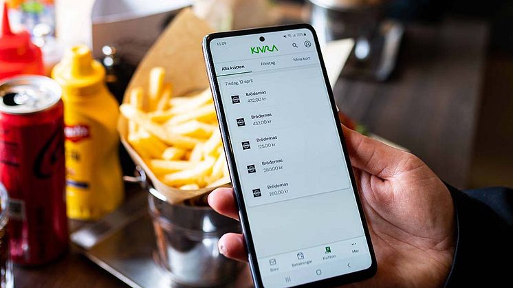 Brödernas lanserar digitala kvitton i Kivra