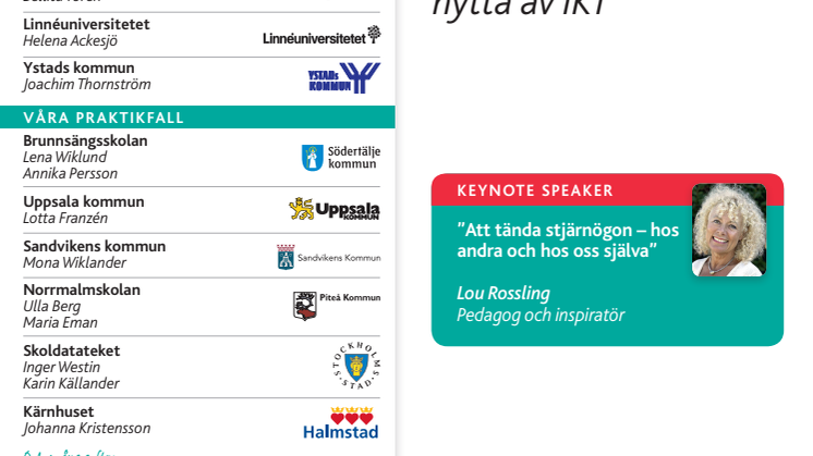 Förskoleklassdagarna 2013, konferens i Stockholm 22-23 oktober