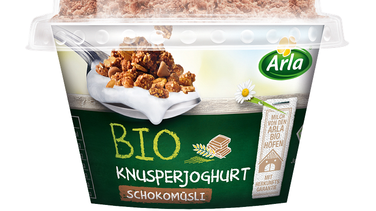 Arla BIO Knusperjoghurt - Schokomüsli