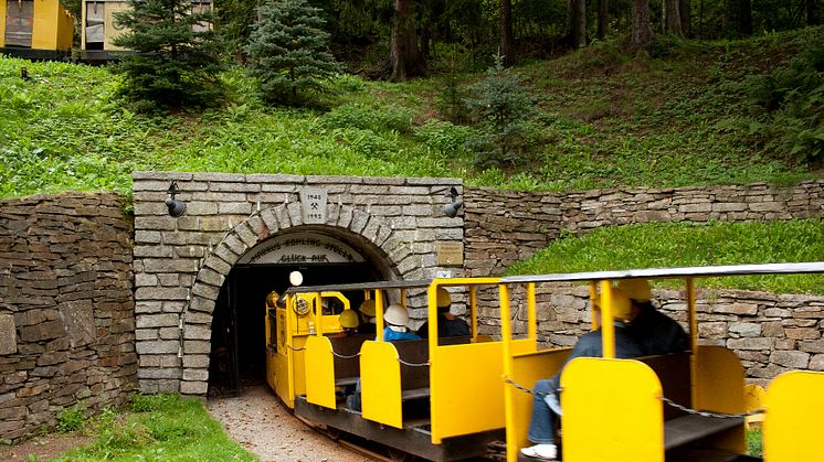 Einfahrt in den "Markus -Röhling - Stolln" Annaberg- Buchholz ( Foto: Jens Kugler) 