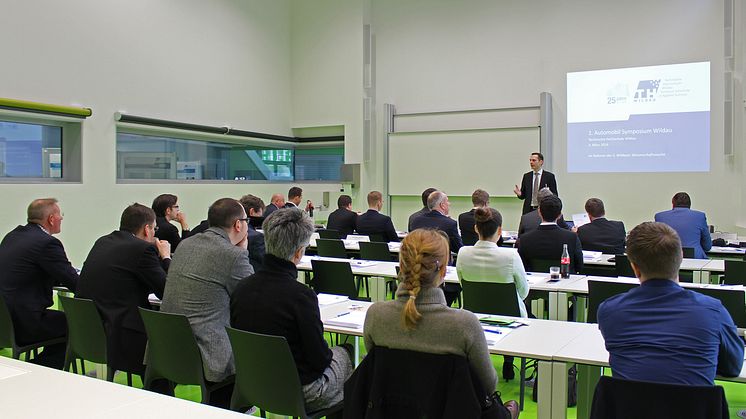 1. Automobil Symposium Wildau am 3. März 2016