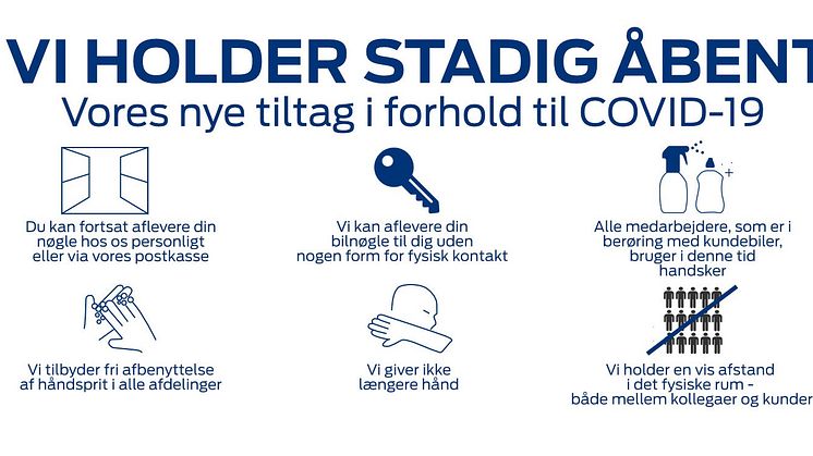 Ford indfører kontaktløs service