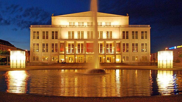 Oper Leipzig auf dem Augustusplatz