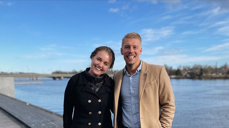 Hanna Andersson, Affärsområdeschef Accelerated Learning & Mattias Matsson, Grundare PN.