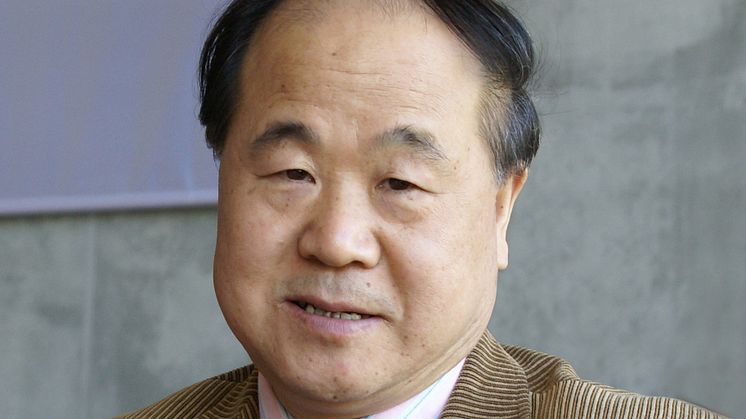 Nobelpristagaren Mo Yan till Stockholms universitet