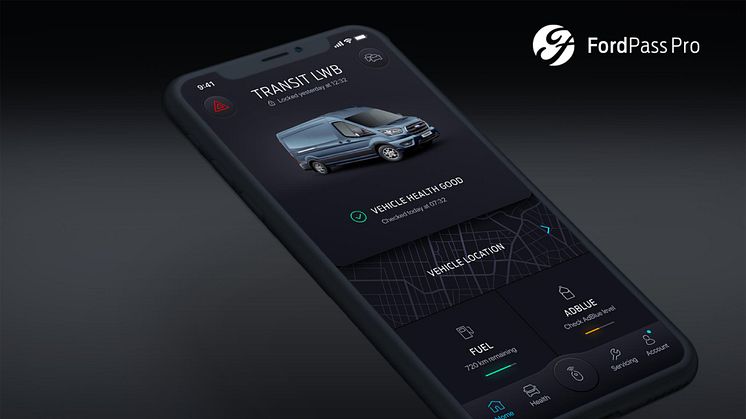 Nya FordPass Pro kopplar ihop småföretagare med sina bilflottor  