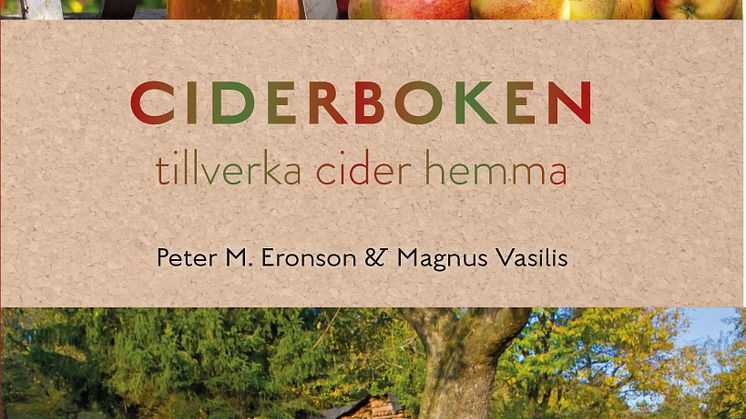 Omslag "Cider - tillverka cider hemma", Grenadine Bokförlag.