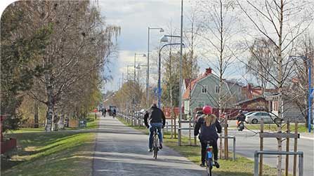 Upprustningen av tjälskadade gång- och cykelvägar fortsätter