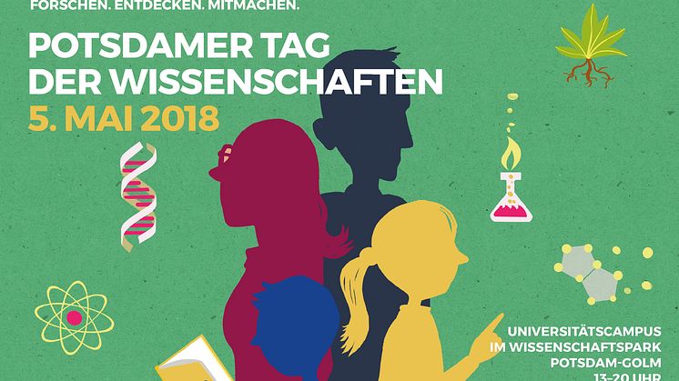 6. Potsdamer Tag der Wissenschaften am 5. Mai 2018