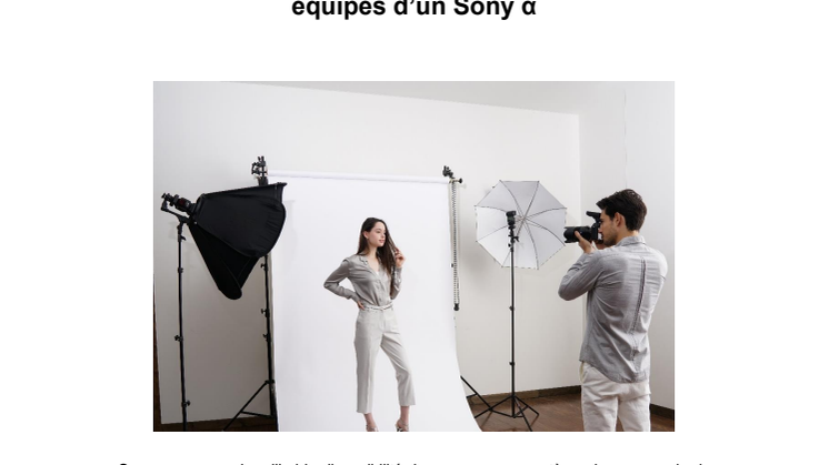 Sony lance une nouvelle commande de flash sans fil destinée aux photographes  équipés d’un Sony α
