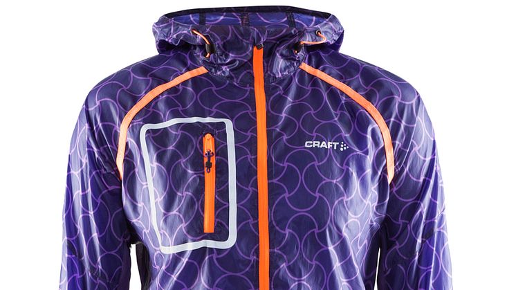 Focus hood jacket (lilac) för dam