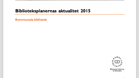 Fyra av tio kommuner har aktuell biblioteksplan