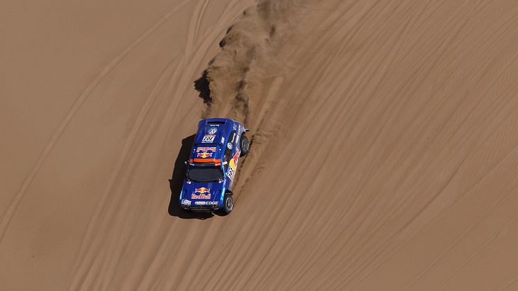 Volkswagen leder Dakar-rallyt