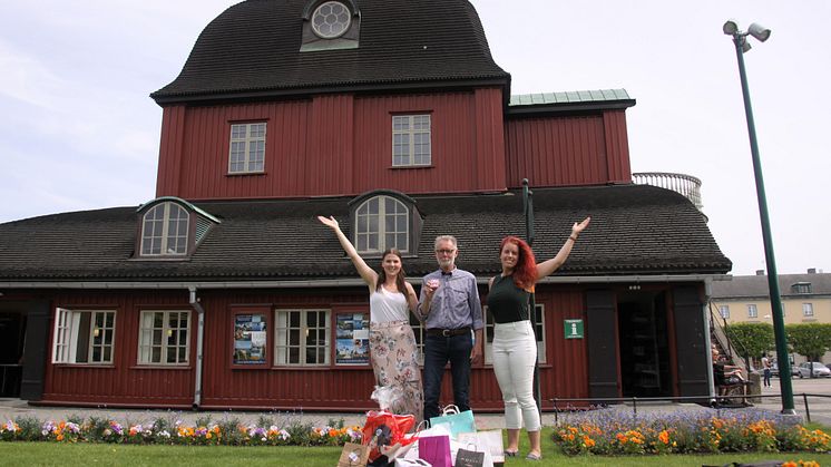 Lizette Laurell, Thomas Karlsson och Carolina Hellström.