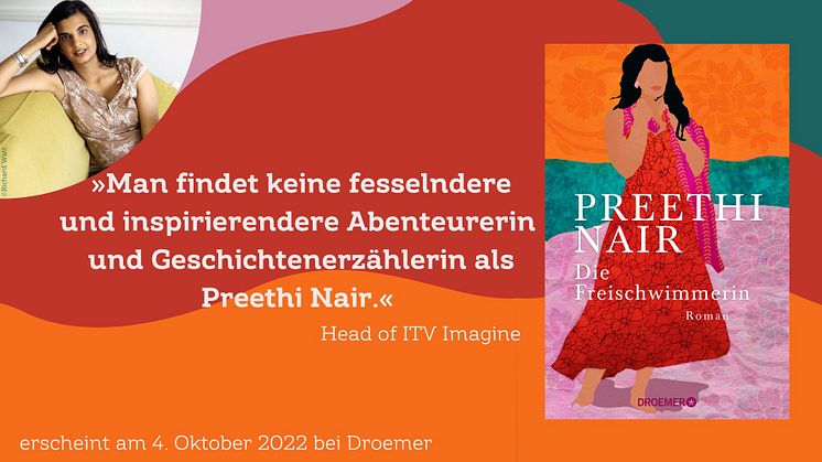 Vielschichtig wie ein Sari, geistreich und witzig: Preethi Nair in "Die Freischwimmerin" über die Freiheit, du selbst zu sein