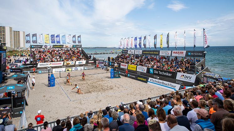 German Beach Tour des Deutschen Volleyball-Verbandes (DVV) auf Fehmarn ©HochZwei