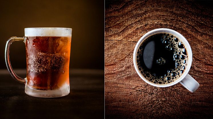 Vad är svårast att sluta dricka; öl eller kaffe? En ny undersökningen ger svar på frågan. 