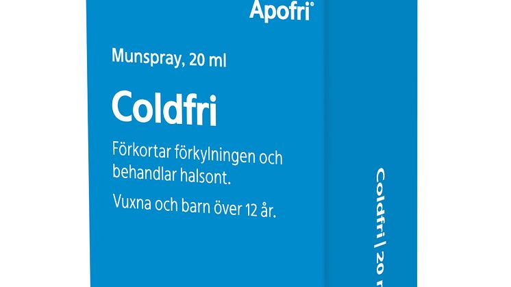 Coldfri munspray - lindrar vid halsont och förkylning