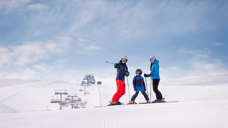 Nye flyruter styrker Trysils attraksjonskraft i det svenske og danske markedet og det blir viktig i årene fremover. Foto: Ola Matsson/Trysil