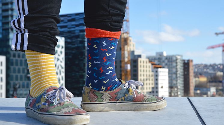 Ta på deg to ulike sokker 21. mars for å markere Den internasjonale dagen for Downs syndrom. 