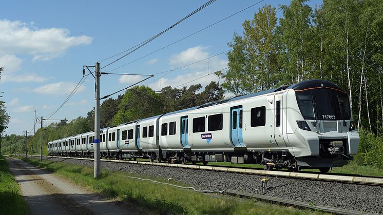 Great Northern's new Moorgate fleet is under test in Germany 