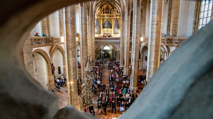 Silbermann-Tage: Abschlusskonzert 2021 im Freiberger Dom (Foto: Gottfried-Silbermann-Gesellschaft e.V.)