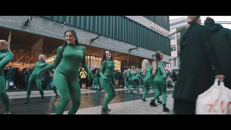 Flashmob Drottninggatan 25 november 2016