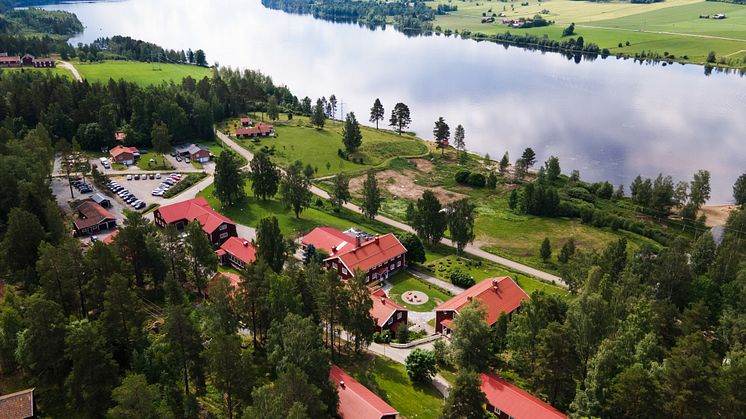Camp Järvsö - drönarvy