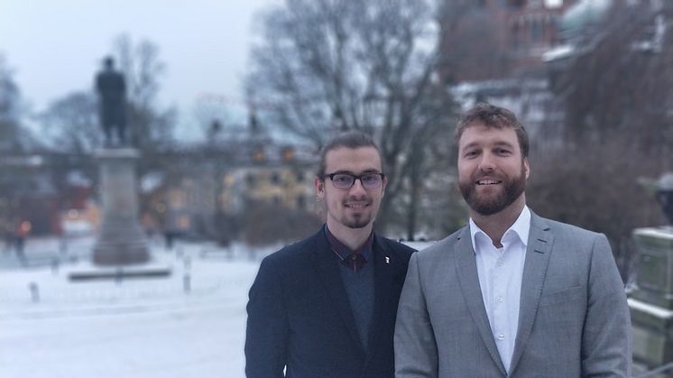 Alexander Beyer och Nils Weber är grundarna bakom Bitroot.