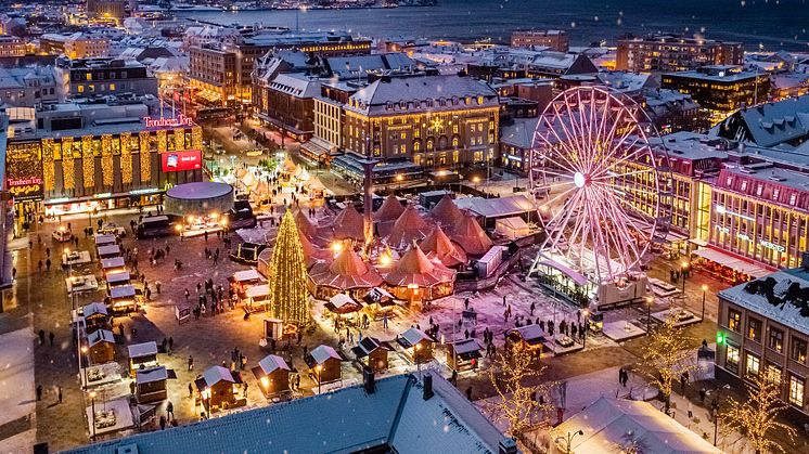 Christmas market in Trondheim. Photo: Inbovi