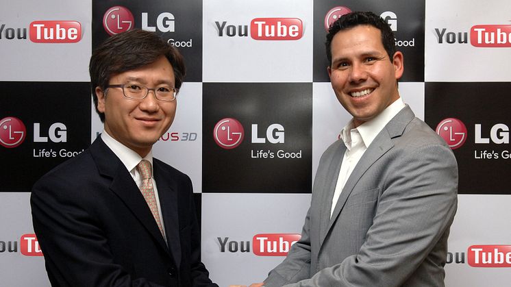 LG OG YOUTUBE INDGÅR TREDIMENSIONELT PARTNERSKAB