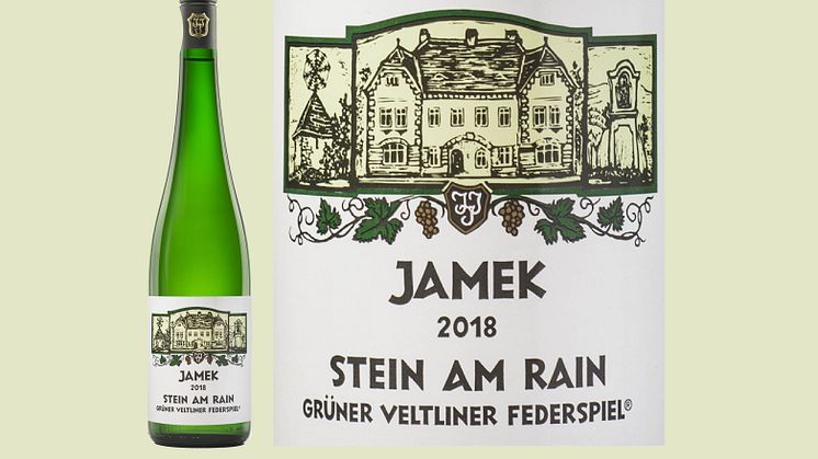 Jamek Stein am Rain Grüner Veltliner Federspiel lanseras endast i ett begränsat parti från den 11 augusti i Systembolagets TSV-sortiment.