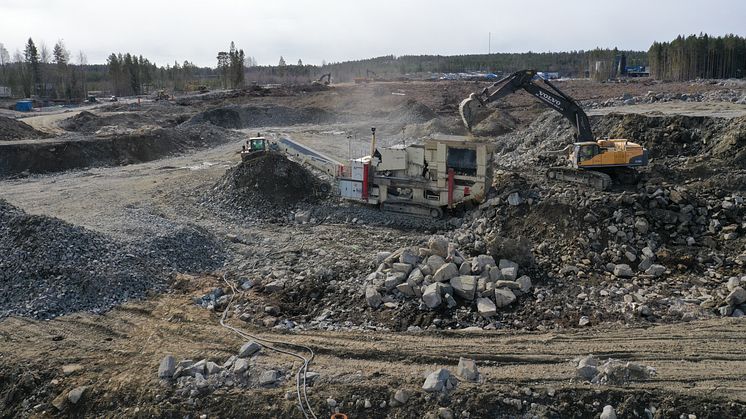 Bild från Hammarängen Skellefteå Södra. Foto: Skanska.