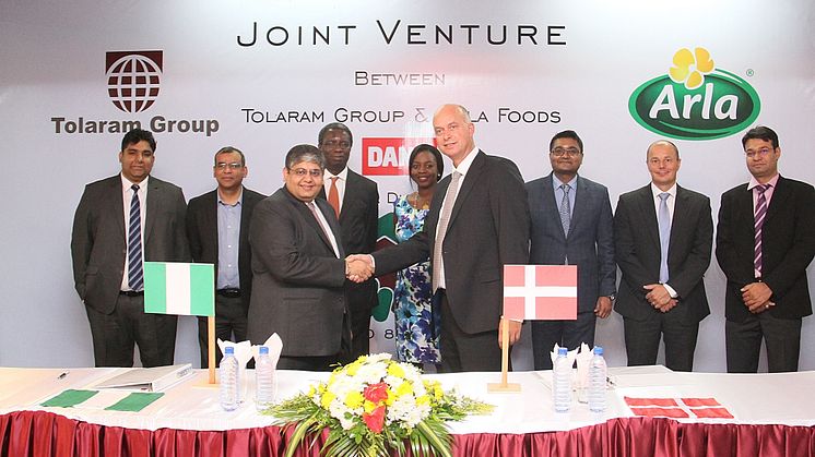 Arla vereinbart zwei neue Joint Ventures in Westafrika