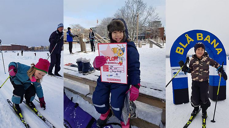 SSF arrangerar barnskidskola på Gärdet i Stockholm